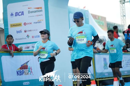 Race photo from KBP City Run 2024