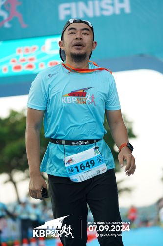 Race photo from KBP City Run 2024