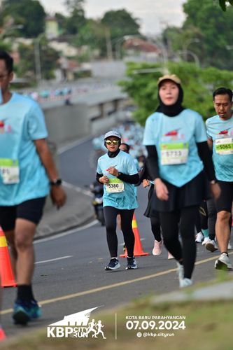 Race photo from KBP City Run 2024