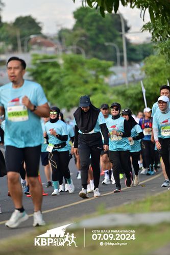 Race photo from KBP City Run 2024
