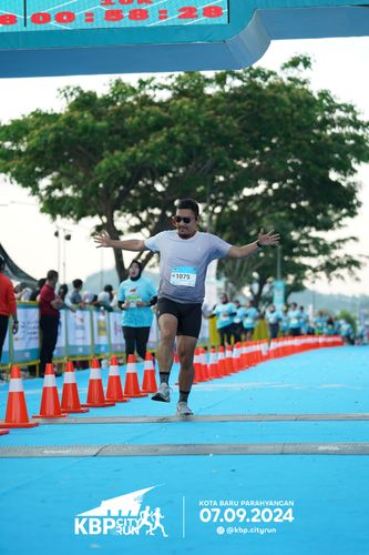 Race photo from KBP City Run 2024