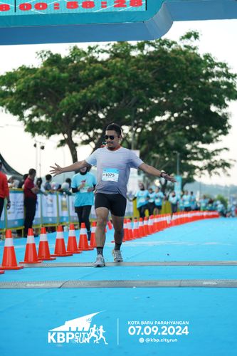 Race photo from KBP City Run 2024