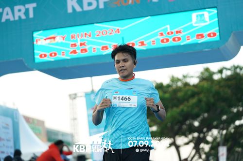 Race photo from KBP City Run 2024