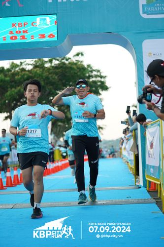 Race photo from KBP City Run 2024