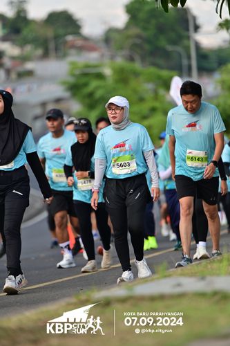 Race photo from KBP City Run 2024