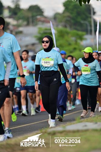 Race photo from KBP City Run 2024