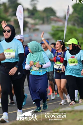 Race photo from KBP City Run 2024