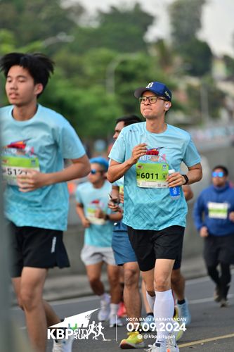 Race photo from KBP City Run 2024