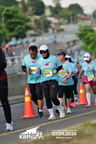 Race photo from KBP City Run 2024