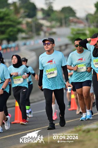 Race photo from KBP City Run 2024