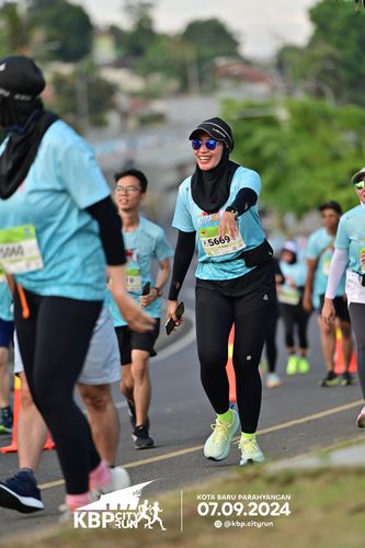Race photo from KBP City Run 2024