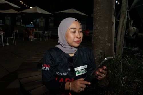 Race photo from ISC - Arutmin Borneo Run 