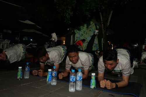 Race photo from ISC - Arutmin Borneo Run 