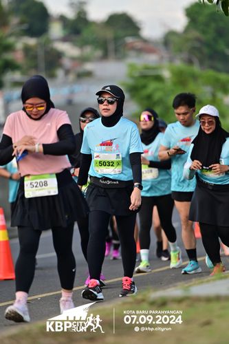 Race photo from KBP City Run 2024