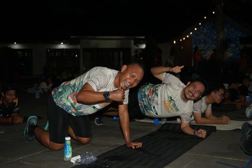 Race photo from ISC - Arutmin Borneo Run 