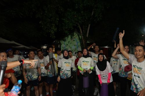 Race photo from ISC - Arutmin Borneo Run 