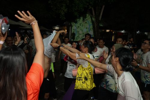 Race photo from ISC - Arutmin Borneo Run 