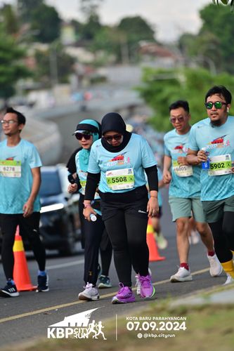 Race photo from KBP City Run 2024