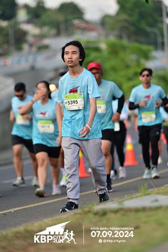 Race photo from KBP City Run 2024