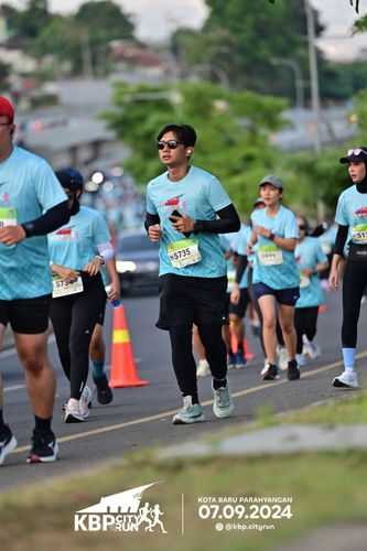Race photo from KBP City Run 2024