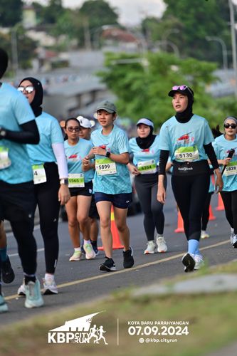 Race photo from KBP City Run 2024