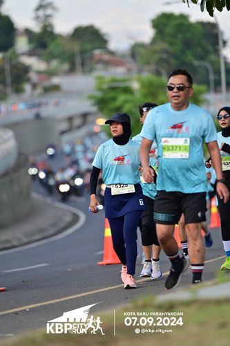 Race photo from KBP City Run 2024