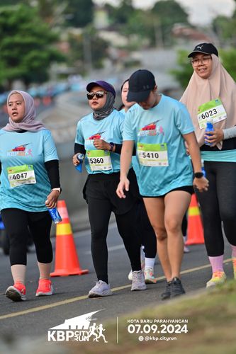 Race photo from KBP City Run 2024