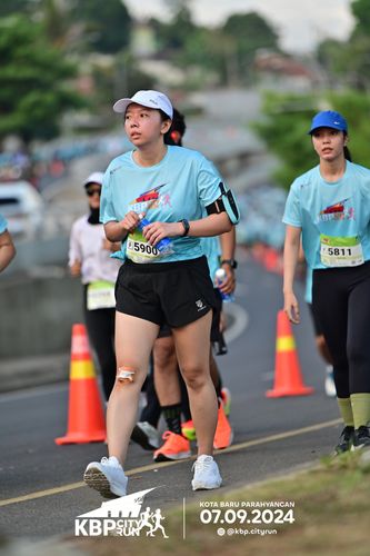 Race photo from KBP City Run 2024
