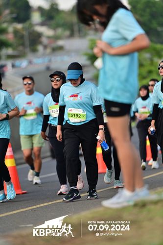Race photo from KBP City Run 2024