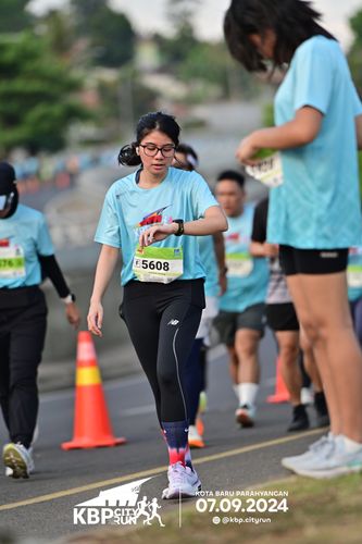 Race photo from KBP City Run 2024