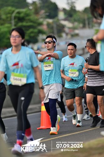 Race photo from KBP City Run 2024