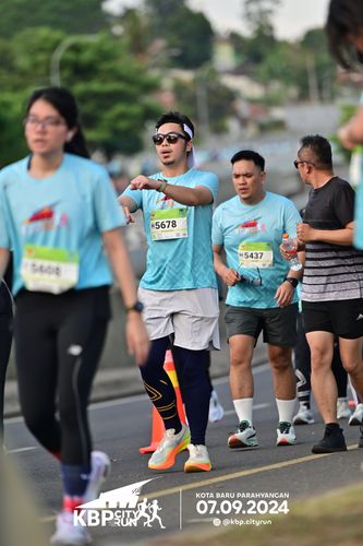 Race photo from KBP City Run 2024