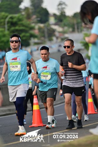 Race photo from KBP City Run 2024