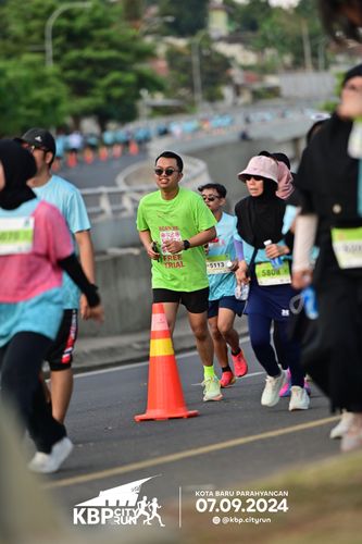 Race photo from KBP City Run 2024