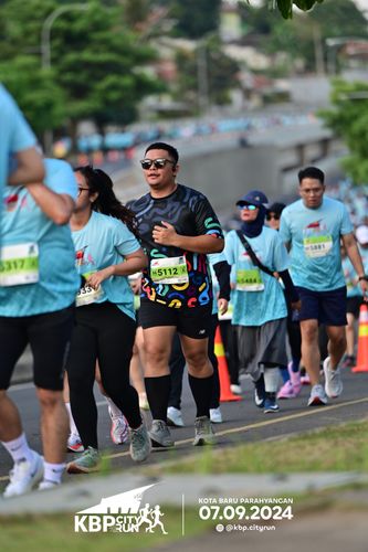 Race photo from KBP City Run 2024