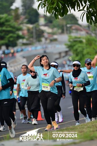Race photo from KBP City Run 2024