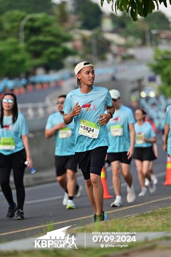 Race photo from KBP City Run 2024