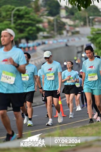 Race photo from KBP City Run 2024
