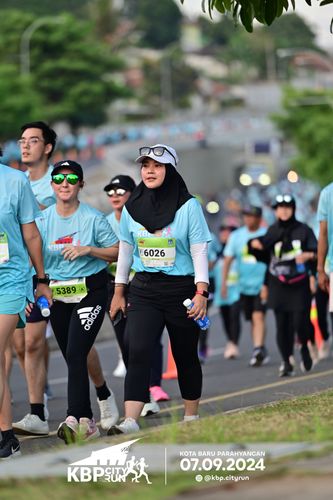 Race photo from KBP City Run 2024