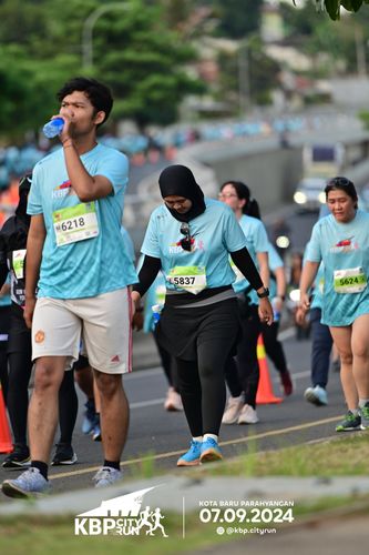 Race photo from KBP City Run 2024