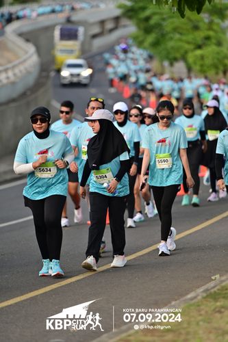 Race photo from KBP City Run 2024