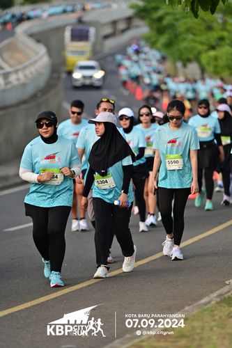 Race photo from KBP City Run 2024