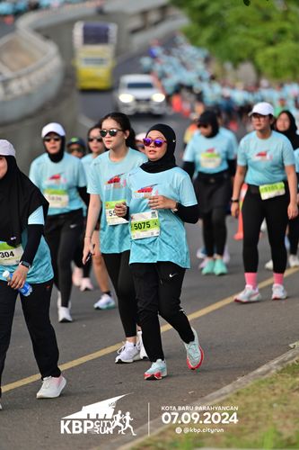 Race photo from KBP City Run 2024