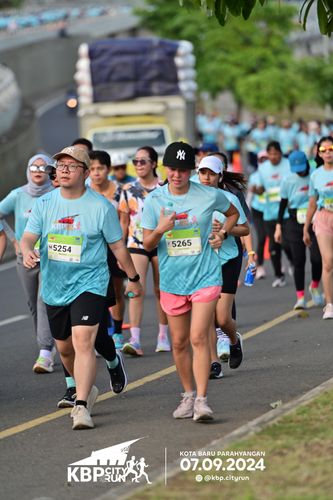 Race photo from KBP City Run 2024
