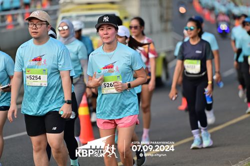Race photo from KBP City Run 2024
