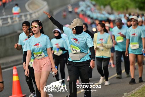 Race photo from KBP City Run 2024