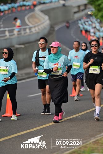 Race photo from KBP City Run 2024