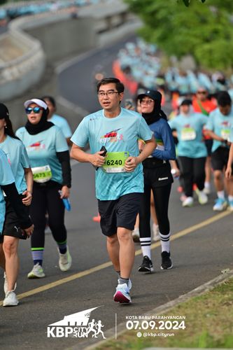 Race photo from KBP City Run 2024