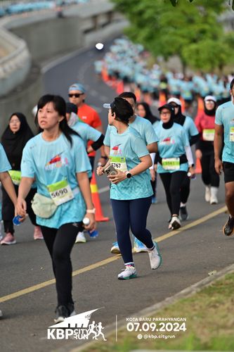Race photo from KBP City Run 2024
