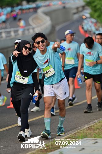 Race photo from KBP City Run 2024